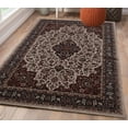 thumbnail image 3 of Emerald Sanlin Red & Ivory 5' x 7' Area Rug, 3 of 7