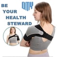 thumbnail image 1 of Frozen Shoulder Wraps Brace Arthritis Back Support Brace For Pain Relief Adjustable Shoulder Compression Sleeves Or Torn Rotatory Cuff, 1 of 4