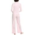 thumbnail image 2 of Honeydew womens  2pc Coffee Club Long Set, XL, Pink, 2 of 3