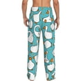 thumbnail image 3 of Balery Cartoon Funny Goose print Men's Pajama Pants,Ultra Lightweight Pjs,Lounge Pant-X-Large, 3 of 9