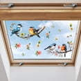 thumbnail image 4 of Fasiaou Painted Branches Birds Window Stickers Self-Adhesive Glass Decals for Bedroom Home Decor Wall Art DIY Beautification Removable Vinyl Clings, 4 of 7