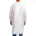 thumbnail image 4 of Mens Button Down Shirt Shirt Bulk Dress Shirts Men X Large Mens Shirts Tee N Big And Tall T Top Print Dress Button Arabic Style Fashion Long Men's Solid Robe White 2XL, 4 of 5
