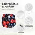 thumbnail image 4 of Salouo Variety Of Fruits And Berries Print Women's 2 in 1 Running Shorts Double-Layer Shorts Athletic Workout Gym Yoga Shorts Running Shorts for Women-X-Large, 4 of 7