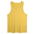 thumbnail image 7 of Kids Basic Tank Tops Boys Girls Sleeveless Cotton Racerback Tanks Undershirts Summer Casual Workout Tshirts 12 Years, Yellow, 7 of 7