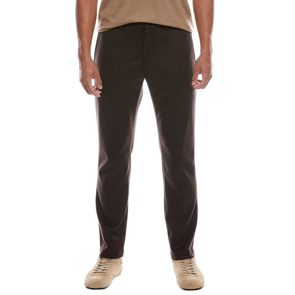 Theory mens  Zaine Wool-Blend Pant, 38, Brown