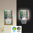 thumbnail image 2 of Yayeee LED Plug in Night Light for The Home with Auto Dusk to Dawn Light Sensors, 2 Pack, Window Scene, 2 of 6