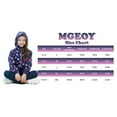 thumbnail image 7 of MGEOY Boys Girls Rain Jackets Lightweight Waterproof Hooded Cotton Raincoats Windbreakers for Kids, 7 of 7