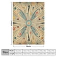 thumbnail image 4 of Orinice Atomic Motifs Starburst Circles Warm Lightweight Blanket Soft Fleece Blankets for All Seasons - Multiple Sizes Available 40x50in, 4 of 6