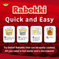 thumbnail image 3 of Rabokki Carbo Hot Chicken Flavor 165g/6.34oz - Pack of 4, Korean Street Food, Ramen Noodle and Tteokbokki Rice Cake Combined in 1 - Quick and Easy Meal, 3 of 5