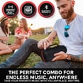 thumbnail image 5 of Altavoz Bluetooth JBL Charge 5 portátil, impermeable, verde azulado, 5 of 5