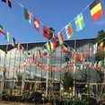 thumbnail image 5 of Countries Flags 82 Feet 100 World Flags Decorations International Flags World Party Decoration World, 5 of 5