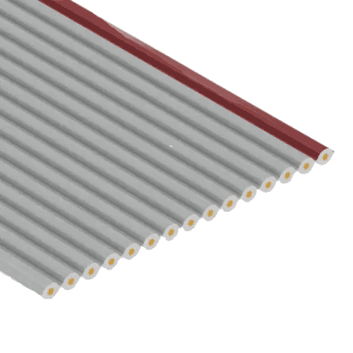 3365/15 100 Flat Ribbon Cable Gray 15 Conductors 0.050 (1.27mm) Flat Cable 100.0' (30.48m)