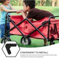 thumbnail image 4 of RENACLIPY Folding Trolley Corner Joint Black Lightweight Portable Multi Use Cart Handle Connector, 4 of 7