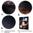 thumbnail image 3 of Designart Deep Planet Eclipse III Canvas Wall Art, 3 of 5