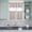 Pink Auqamarin Beige, variant on 3 Piece Kitchen Curtains and Valances Set Pink Aqua Stripe Cafe Curtains 24 Inch Length Yellow Geometric Country Geometric Valance & Tier Curtain for Living Room Bedroom Window 54"x18"+27"x24"*2