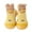 Yellow, variant on Baby Soft Sole Shoes Toddler Baby Cartoon Animals Non-slip First Walking Elastic Socks Shoes Princess Soft Sole Shoes for Baby Girls