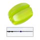 thumbnail image 3 of Soporte de goma para caña de pescar Protección contra atascos Protección de ahorro de espacio Parada elástica Clip de 5 orificios Aparejos resistentes Verde claro Baoblaze Tirador de caña de pescar, 3 of 8
