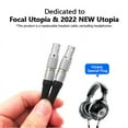 thumbnail image 3 of 16-Strand 4.4mm 3.5mm 2.5mm 6.35mm 6N OCC Balanced Cable 4.6ft Compatible with Focal Utopia Focal New Utopia Earphones, 3 of 10
