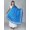 Blue Jewel, variant on Hand-Woven Banarasi Shawl with Tanchoi Weave – Gold Black