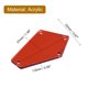 thumbnail image 2 of 30 Uds Coser en Espejo Uds Irregular Acrílico Plano Atrás Espejo Pedrería Cuentas para  DIY Disfraz Vestido Bolsos Tela Prenda, Rojo 37x22mm, 2 of 6