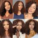 thumbnail image 5 of Peluca RENUS HAIR, cabello humano, marrón chocolate, onda profunda, 35 cm, 5 of 5