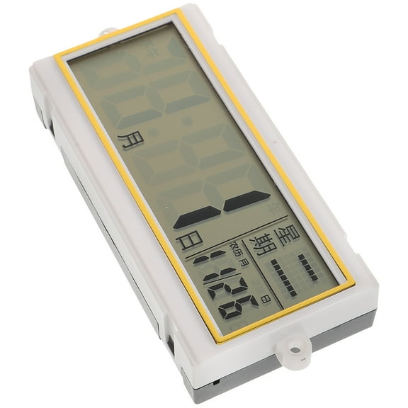 SEWCHICS Large Digital Wall Clock with Temperature Display and Lunar Calendar for Home and Office Use