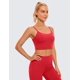 thumbnail image 2 of Top Deportivo CRZ YOGA Ajustable Sin Aros con Relleno Carmesí Talla L, 2 of 5