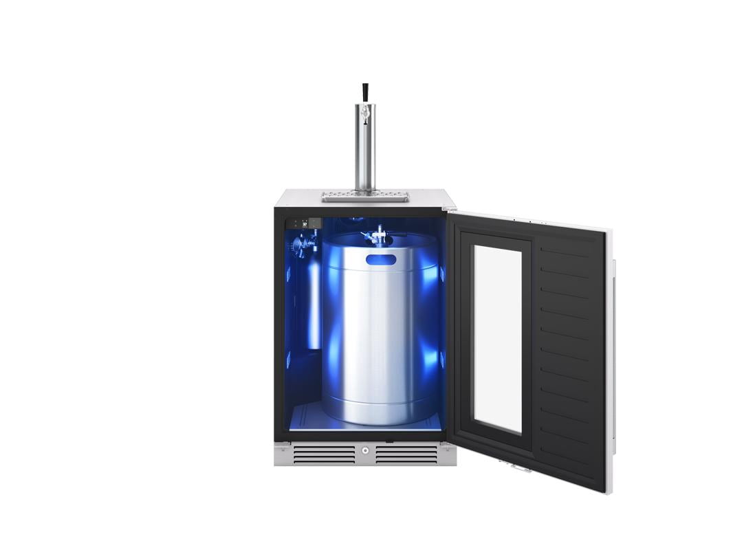 Zephyr Presrv PRKB24C01AG under-counter refrigeration|kegerator