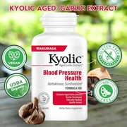 Kyolic Aged Garlic Extract Blood Pressure Health Formula 109 - Non-GMO - 160 Capsules