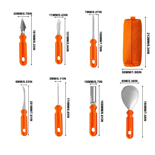 Birdeem Halloween Pumpkin Carving Knife Set Pumpkin Lantern Diy Carving Tools Tools Cutting Pumpkin Hand Tools