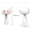 thumbnail image 5 of Luz nocturna para niños │ Luz nocturna LED recargable para bebés │ Control táctil regulable para bebés y control remoto IR con carga de 1200 mAh │ Encantadora forma de medusa (rosa + control remoto I JAMW Sencillez, 5 of 5
