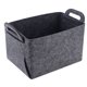 thumbnail image 1 of Cesta organizadora de fieltro Minoisome, gris, 1 of 7
