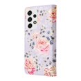 thumbnail image 7 of Dteck Case for Samsung Galaxy A53 5G,Wallet Case Pattern Premium PU Leather Card/Cash Slots Stand Magnetic Closure Flip Cover with Strap,Rose Flowers, 7 of 7