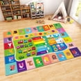 thumbnail image 5 of Kids Rug Play Mat, Playtime Collection ABC, Shape, Season, Month, Week Learning Educational Rug for Kids Playroom, Kids Baby Playmat Carpet for Classroom Nursery Bedroom (78.7X59 INCH), 5 of 11