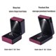 thumbnail image 5 of 1 unidad de caja de joyería de anillo con luz LED de cuero de boda de compromiso de lujo, venta al por mayor, collar, colgante, joyería, cajas de embalaje de regalo 2023, 5 of 5