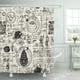 thumbnail image 1 of Cortinas de ducha ABPHQTO Impermeables para baño 165x180 cm, 1 of 2