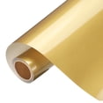 thumbnail image 1 of Vinilo de Transferencia de Calor Dorado Uxcell, Rollo de Vinilo de 10 Pulgadas x 8 pies, 1 of 6