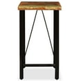thumbnail image 4 of vidaXL Bar Set 7 Pieces Solid Reclaimed Wood, Genuine Leather & Canvas, 4 of 12