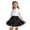 Black, variant on Fozruso Girls Lace Bowknot Pleated Mini Skirt Elegant Formal A Line Short Skirt Back to School Outfits(Black)