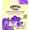 Hawaiian Tropic Protector Labial Bálsamo Labial En Stick Spf30 Water Resistant