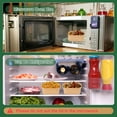 thumbnail image 4 of Recipientes de papel para alimentos Hokimder 1034 ml con tapas, paquete de 50, 4 of 8