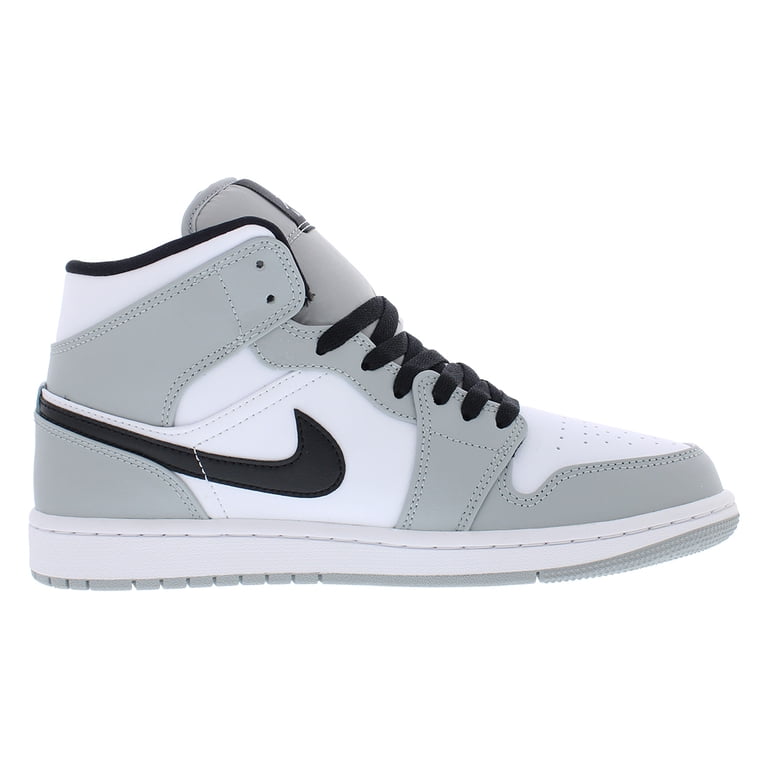 Jordan 1 Mid Light Smoke Grey Mens Style : 554724-092  display picture 1