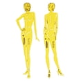 thumbnail image 1 of Traceease Female Human Figure Template Stencils Fashion Designers Drafting Tools, 2 Piece ( Front & Back), 1 of 4