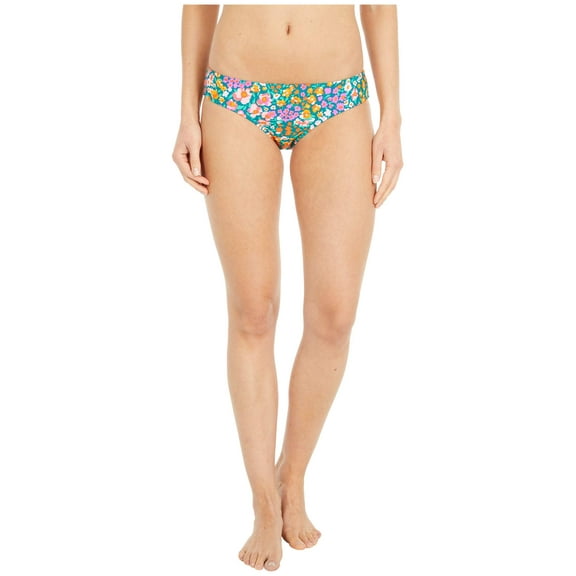 J.Crew Floral Surf Hipster Jade/Pink Multi XS