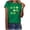Green, variant on St. Patricks Day Shirts for Women Valentine Day Printed Winter Casual Floral Top Saint Patricks Day Shirt