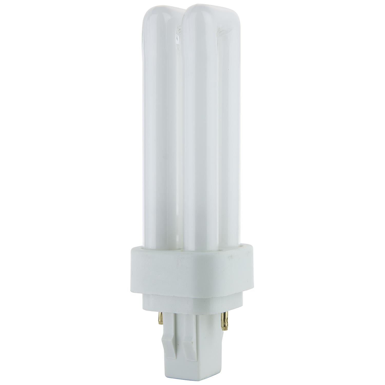 Pack of 10 PLD 13W GX23-2 835 2 Pin Compact Fluorescent Light Bulb 13 Watt Double U Shaped Tube 