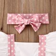 thumbnail image 6 of Kiapeise Baby Girl Jumpsuit Sets, Ruffle Polka Dot Romper + Headband Suits, 6 of 9