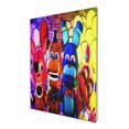 thumbnail image 6 of Lsque Five Nights At Freddy'S Pattern Canvas Wall Art – 30x40in Decorative Picture, Contemporary Canvas Print for Home & Office（Vertical）, 6 of 8
