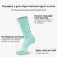 thumbnail image 3 of Hehanda Men's Basketball Socks - Elastic Socks - Breathable and Quick-Drying Sports Socks, 3 of 6
