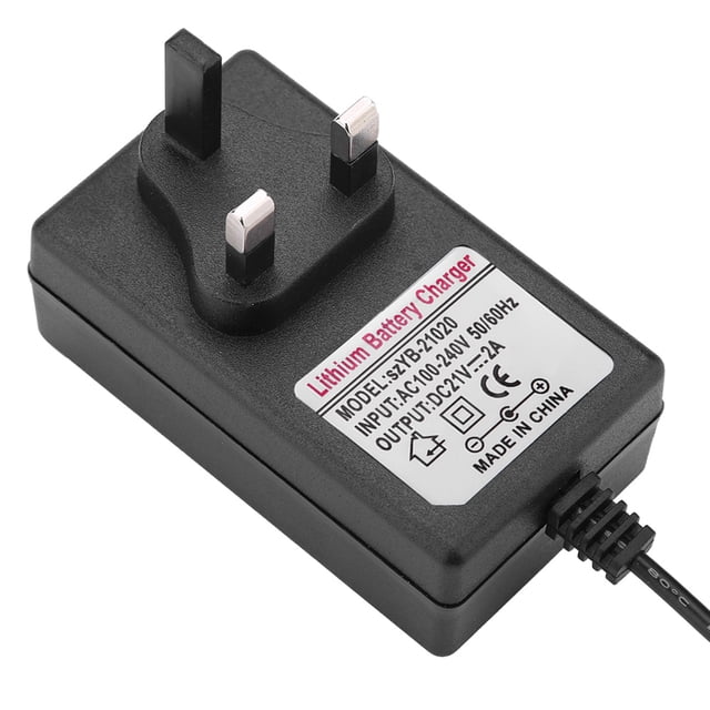 Reemplazo Del Cargador De Pistola De Masaje 21V 2A Adaptador De Potencia - Salida DC 5.5x2.5 Mm, Compatible Con Pistolas De Masaje De Estilo
